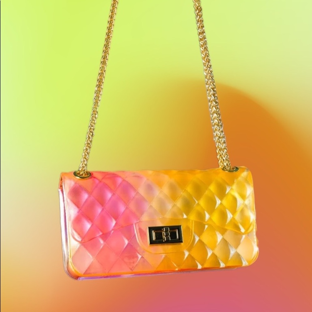 Translucent Jelly Shoulder Bag 👜 Brand New Retail